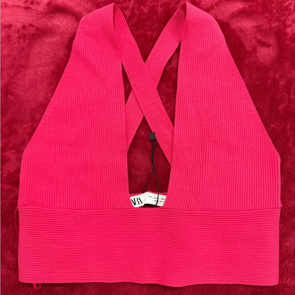 UPA Pink Halter Top